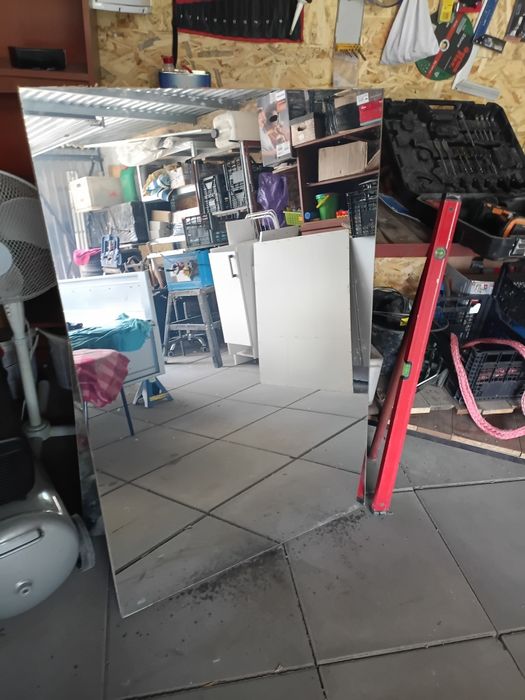 Lustro 120x80 na płycie meblowej