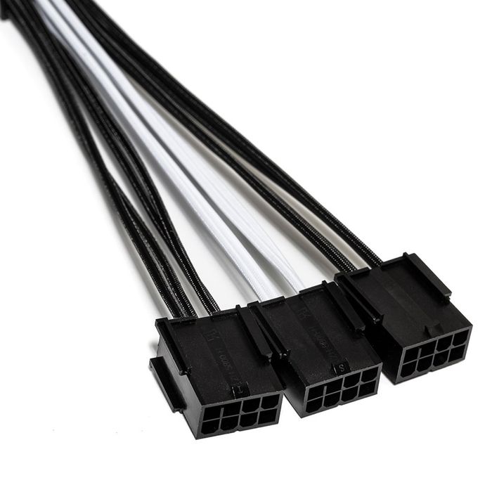 Кабель адаптер 3x8 pin на 16 pin 12VHPWR для відеокарти EVOLVE