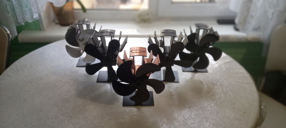 Термоелектричний вентилятор для камінів,буржуйок