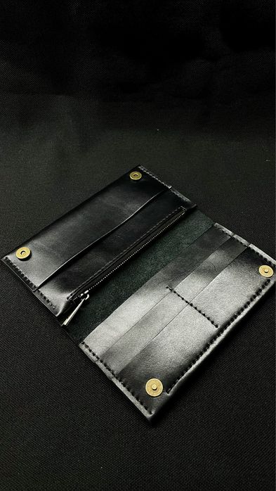 Чоловічий шкіряний гаманець – ручна робота, подарунок