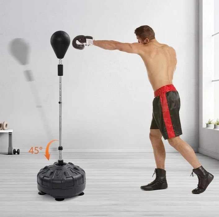 Saco de boxe em pé, saco de boxe para adultos, ajustável, para adultos