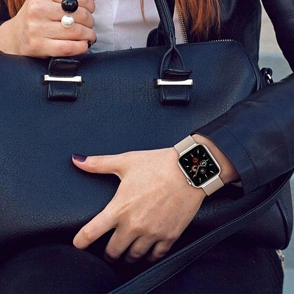 Pasek bransoleta Milanesband do Apple Watch 2 / 3 / 4 / 5 / 6 / SE (42