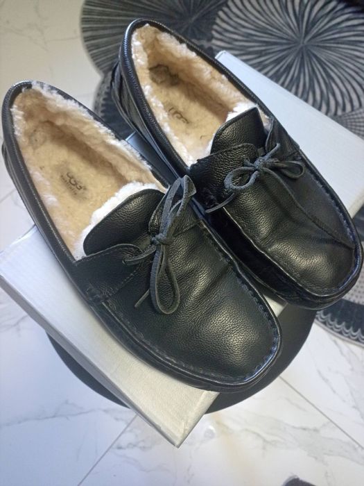 Кожані мокасини UGG оригінал