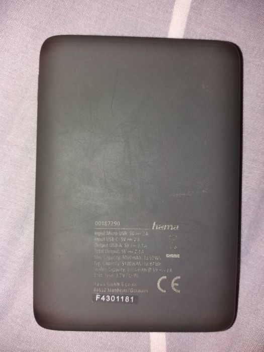 Павербанк PowerBank hama