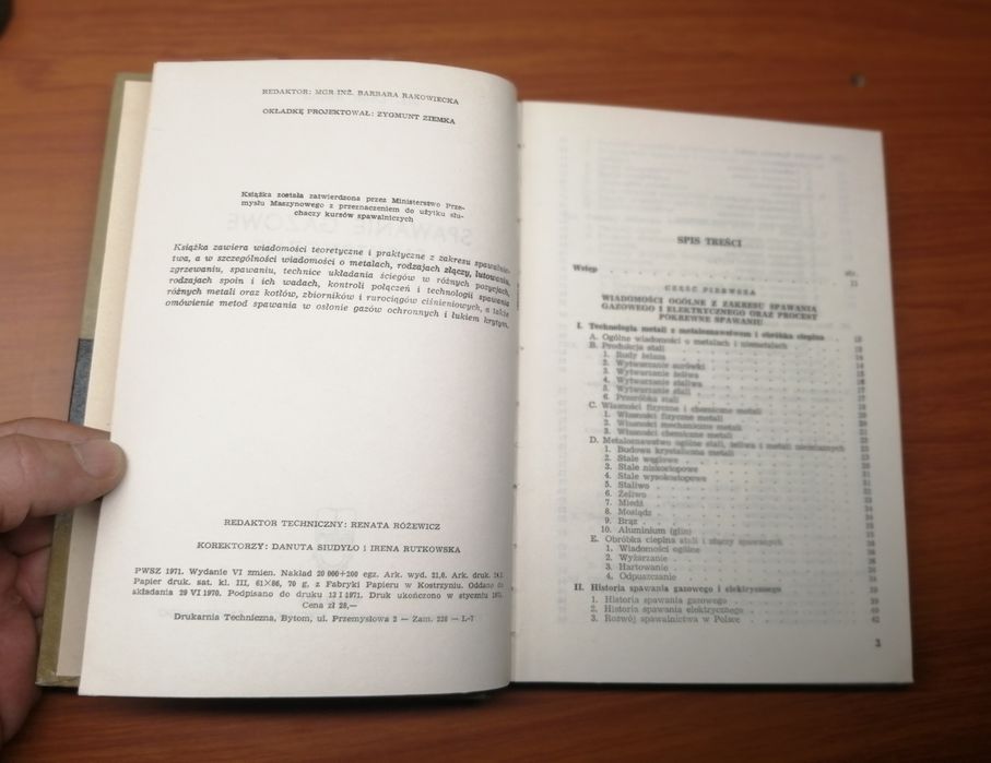 Spawanie gazowe i elektryczne - L. Misur 1971