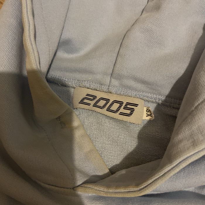 Błękitna bluza z kapturem 2005 bluza z rogami