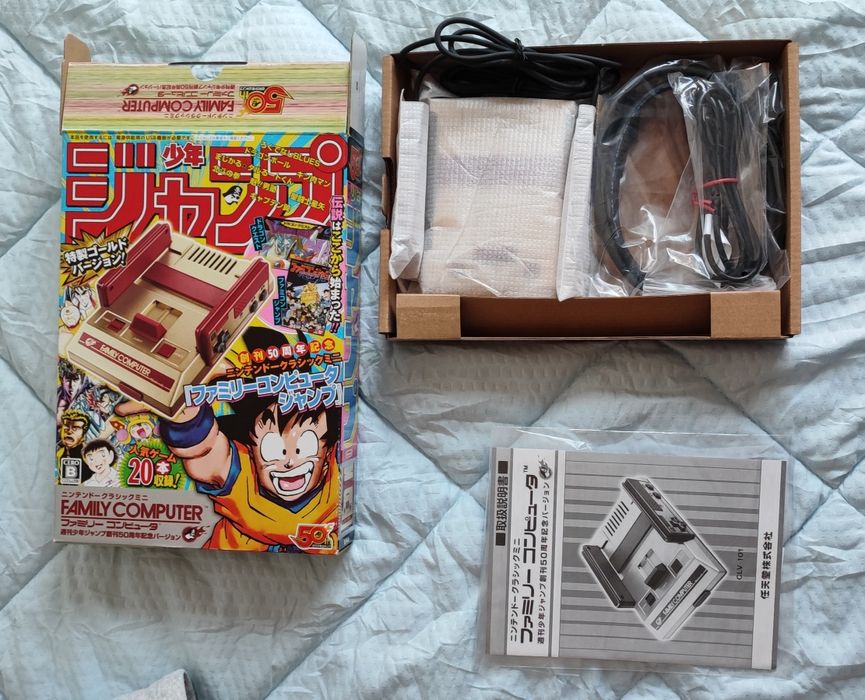 Nintendo Clássico Mini Famicom Shonen Jump  Goldn
