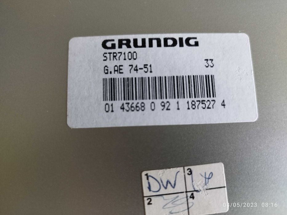 Receptor Satélite Grundig