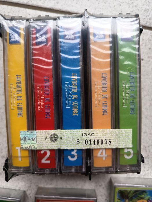 Cassetes audio"seladas"