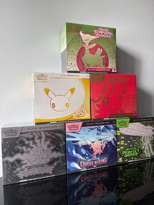 ETBS Pokemon Seladas em ingles