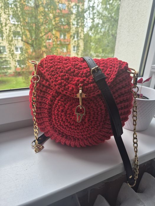 Torebka oreo na szydełku