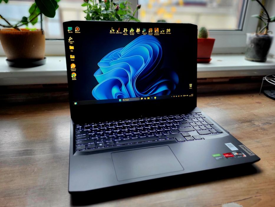 Ноутбук ігровий Lenovo IdeaPad Gaming 3 15ACH6 (82K201B9RA) Black
