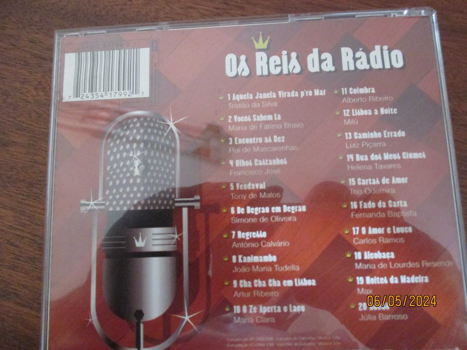 3 cd's - Discos pedidos - Os reis da rádio - Poesia encantada vol. 2