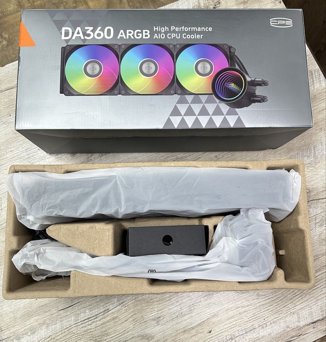 СРО/СВО водяне охолодження/ PcCooler DA360 ARGB BK