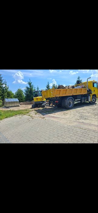 Man -HIB 11t- 4t, GŁOWICA OBROTOWA, hydroburta, wywrotka 3 stronna