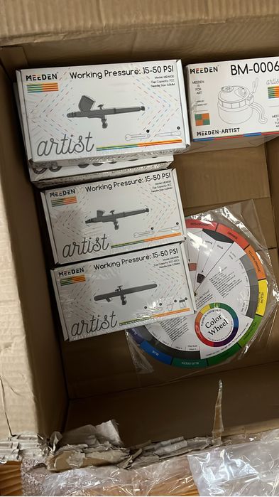 Aerografo  kit tudo completo  novo