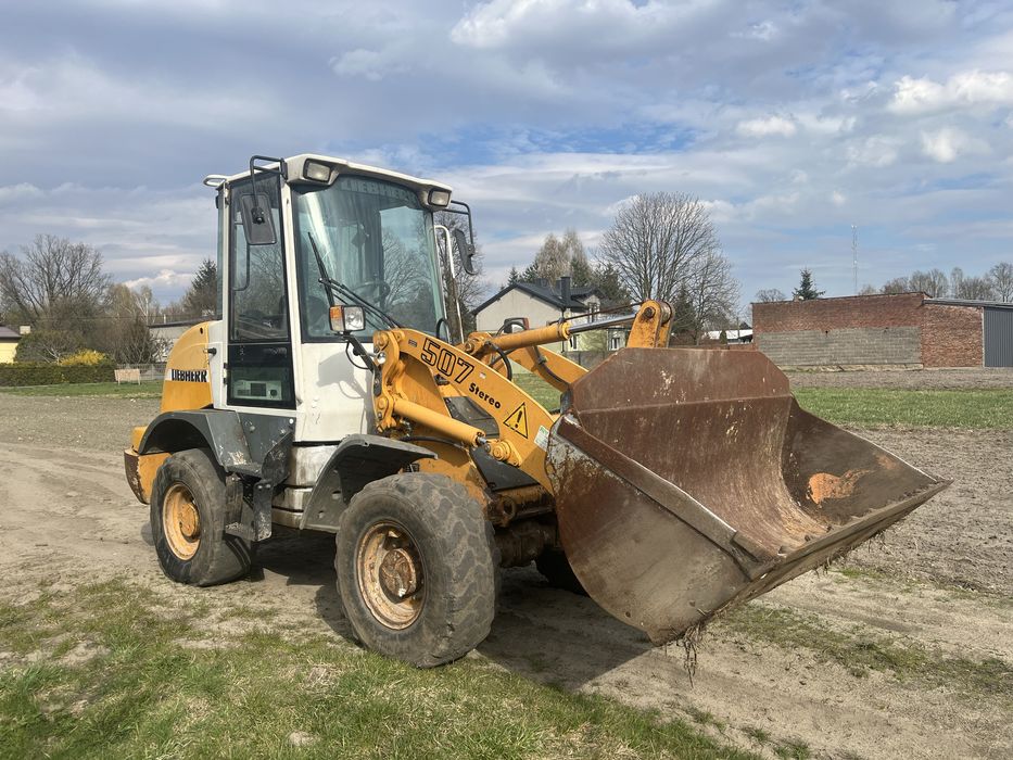 Ładowarka Liebherr 507 Stereo liebherr Cat Komatsu