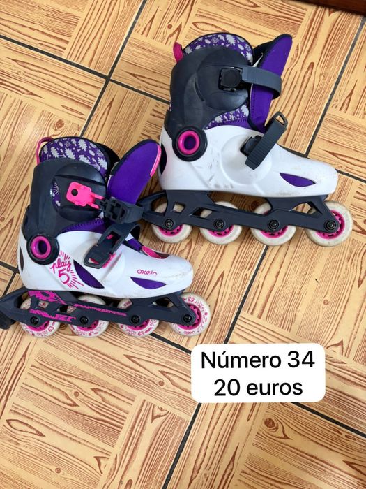 Patins infantil numero 34 e 36