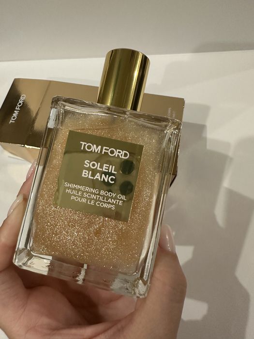 Парфумована олія для тіла шиммер Tom Ford soleil blanc 100 ml