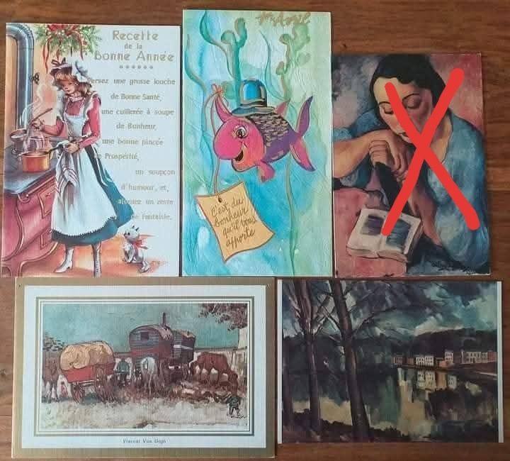 Postais/quadros+ postais comemorativos