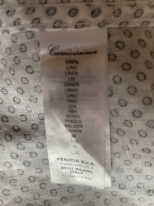 Сорочка Camicissima 100 % льон