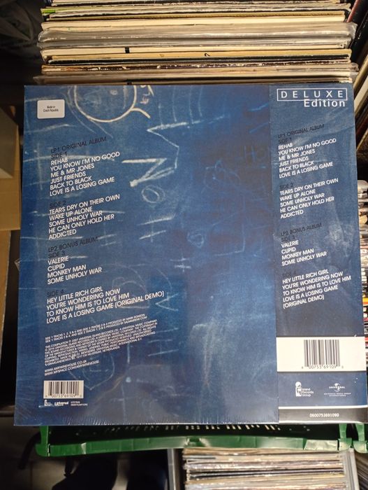 Płyta winylowa Amy Winehouse Back To Black 2Lp nowa folia