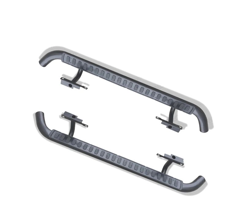 ESTRIBOS LATERAIS LAND ROVER DEFENDER 110 PRETO 83-16