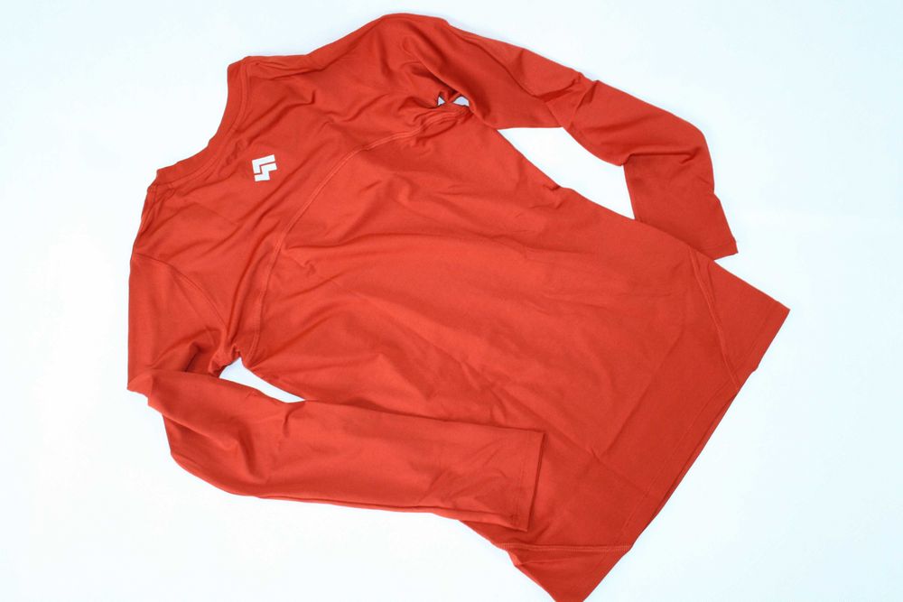 damska koszulka long sleeve ALPINUS KENORA ceglany R. 34/xs