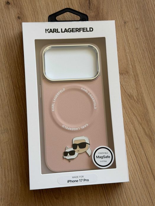 Nowe oryginalne Etui Karl Lagerfeld iPhone 17 Pro z MagSafe