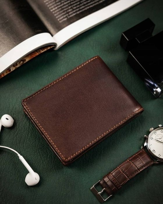 męski portfel ze skóry naturalnej z systemem rfid - peterson