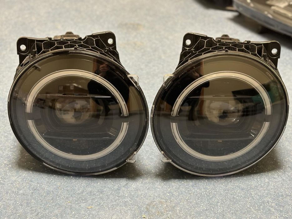 Фары оригинал мерседес G 463 464 куб черные рестайлинг идеальные