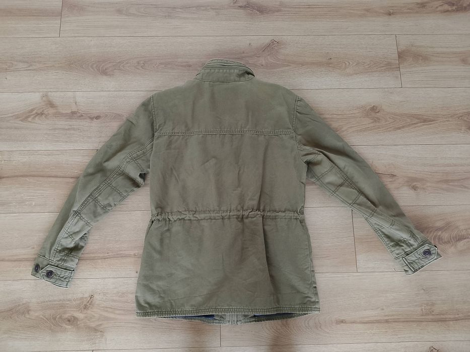 Tommy Hilfiger THDM Washed Field Jacket Olive Night kurtka M wiatrówka