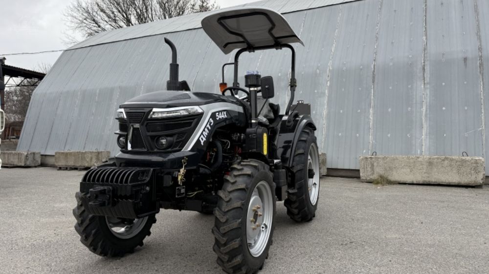 Мінітрактор ДМТЗ 544 Х РЕВЕРС примусова гідравліка широка гума Дашок