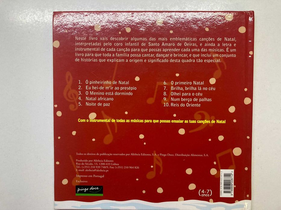 Livro - Cantar o Natal para Miúdos e Miúdas