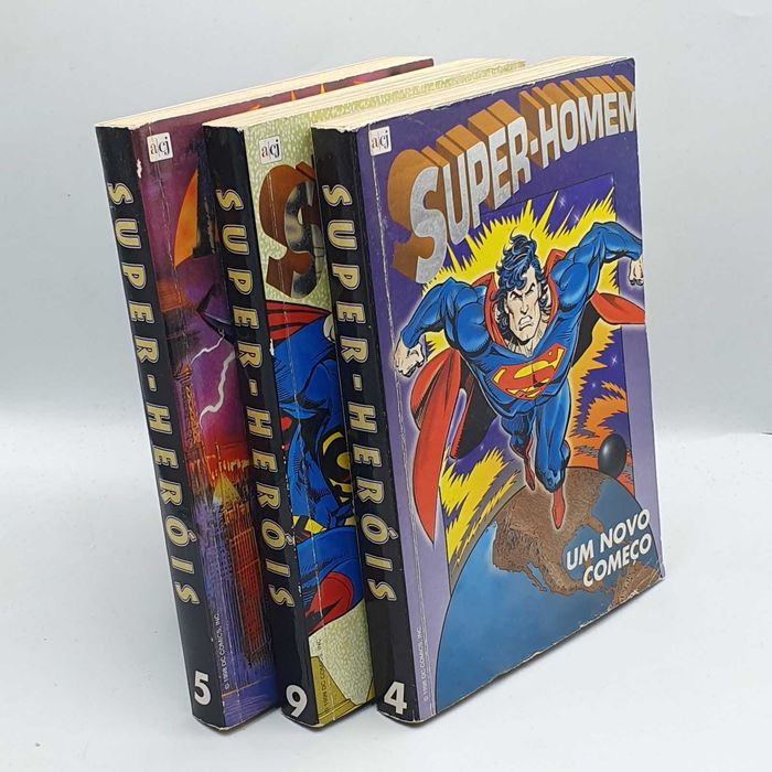 Lote BD - Super Homem e Batman - Ref. PINF