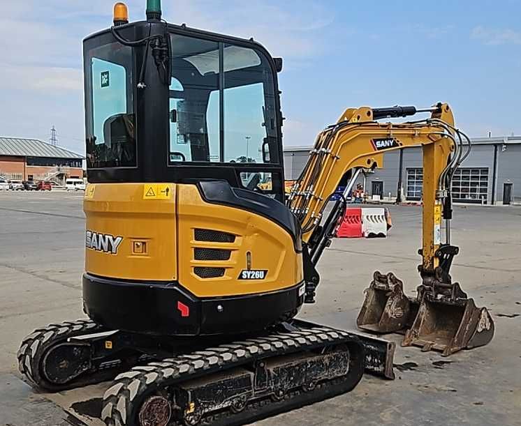 minikoparka SANY SY26U 2.7T 1280mth 2023r