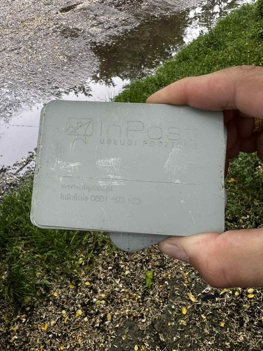 Blaszka Obciążnik do listów InPost