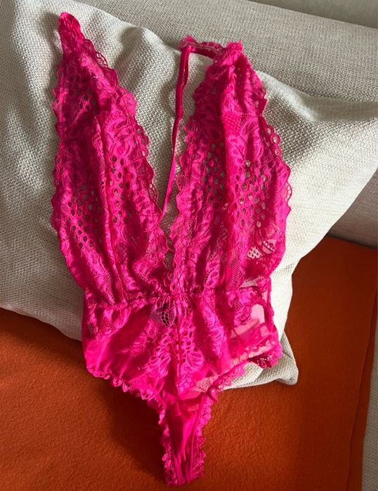 Кружевной боди Victoria secret