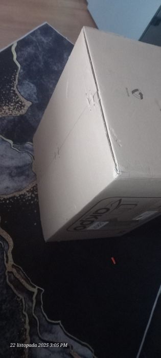 Nowy okap 60cm czarny szklany