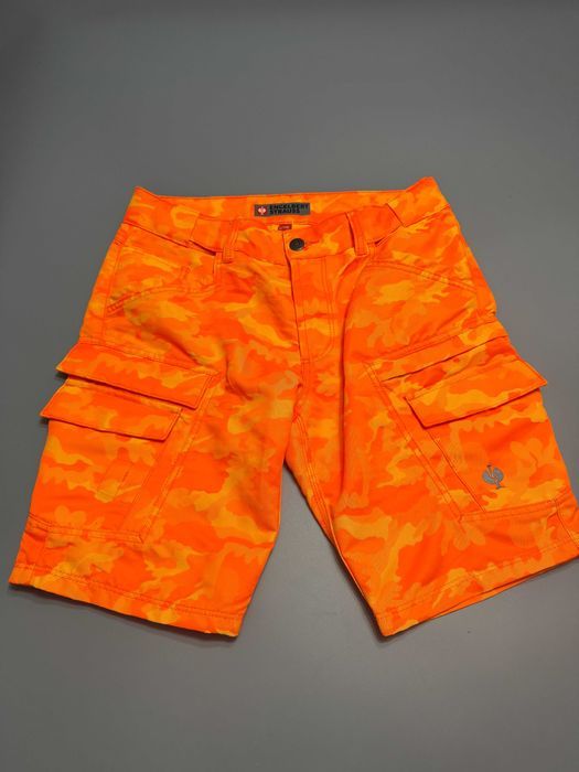 Spodenki robocze 50 Engelbert Strauss camo orange #2 JAK NOWE