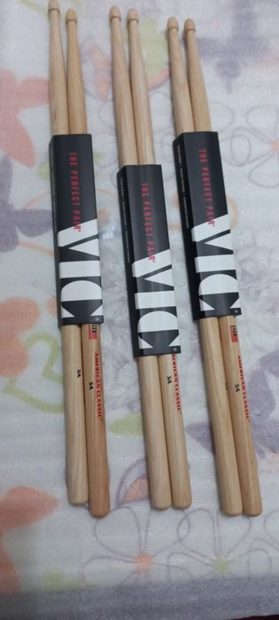 Baquetas de walnut nogueira 5A 3 pares