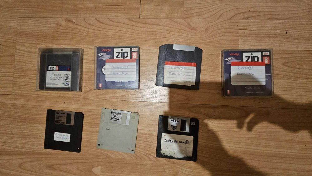 Disquetes Iomega ZIP 100mb