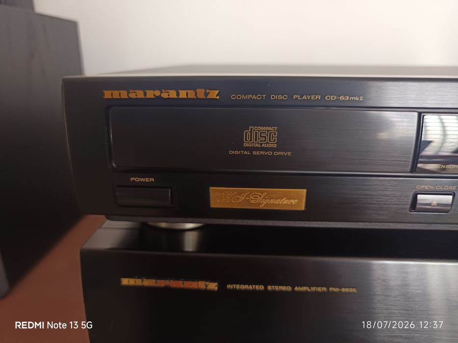 Conjunto Marantz e Mission