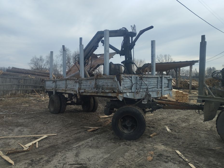 Прицеп Камаз лесовоз, лісовоз!