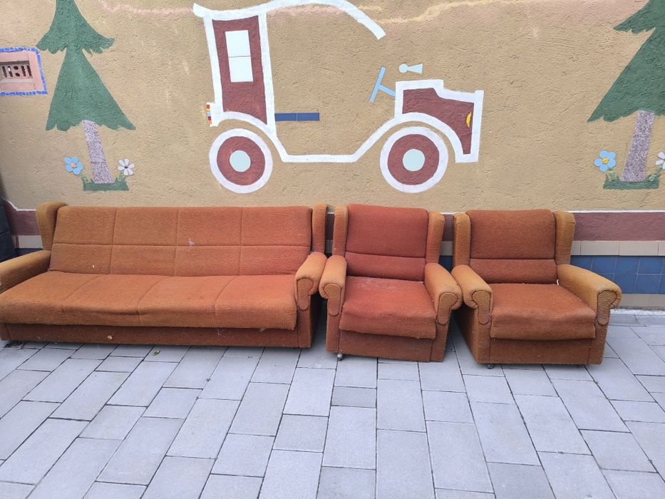 Диван і 2 крісла