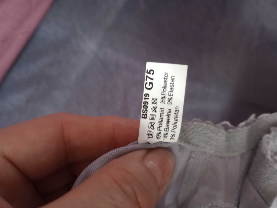 Biustonosz Gaia 75G model full cup nowy