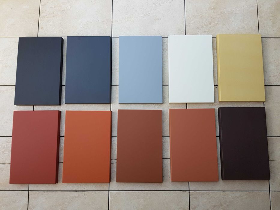 Daszki Płaskie na słupki i murki ogrodzeniowe i klinkierowe