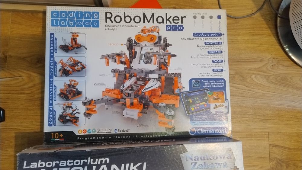 Zestawy do budowania robotów(uszkodzone)