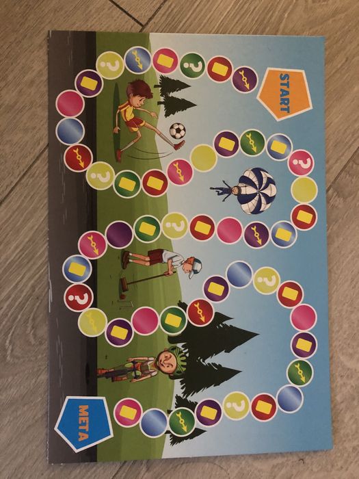 Gra planszowa wyścig po zdrowie