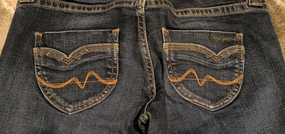 Spodnie jeansowe, jeansy damskie, Pepe jeans, 26/30
